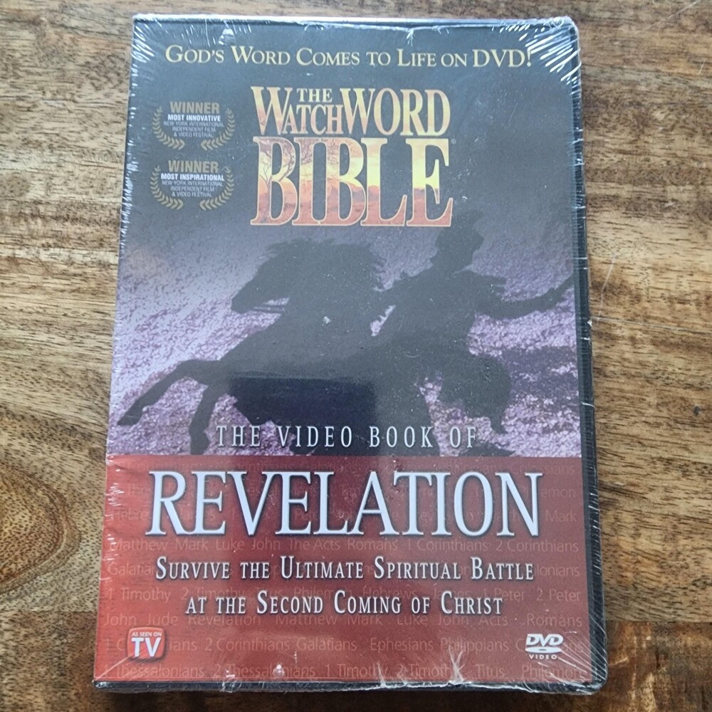 WatchWORD Bible Revelation DVD Christian Faith-Based Video Book NR New Sealed
